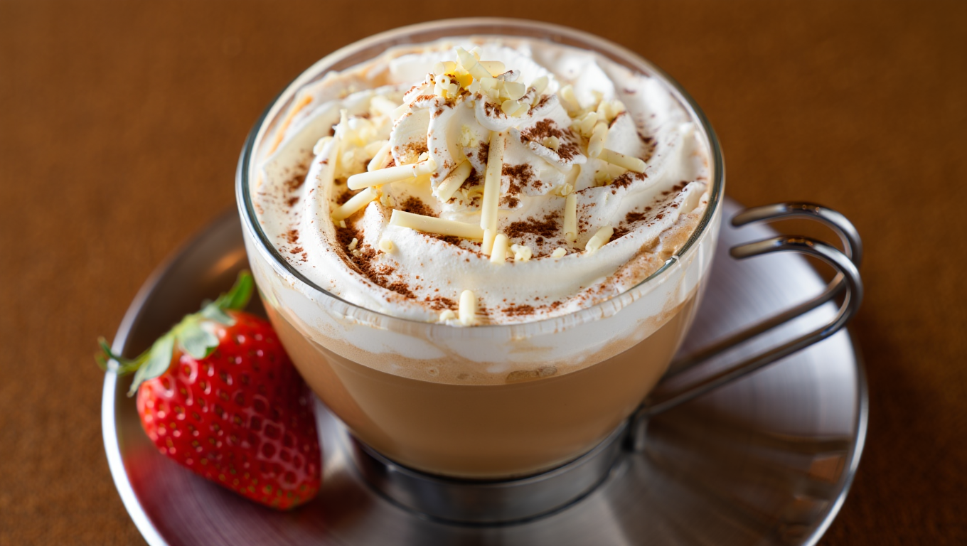 Abbey's Decadent White Chocolate Latte