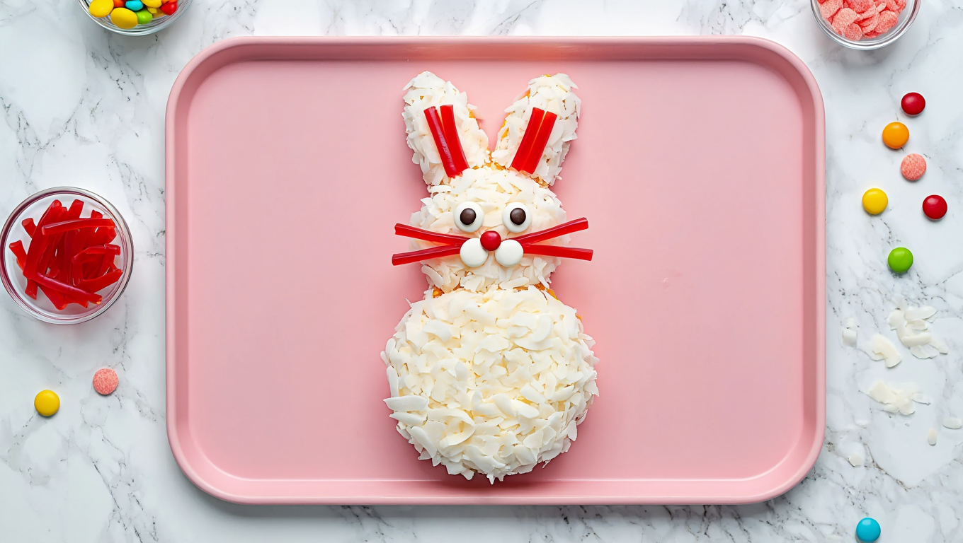 Adorable Easter Bunny Cake