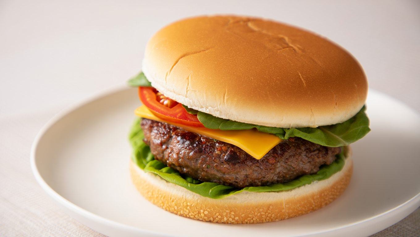 Air Fryer Burger Perfection