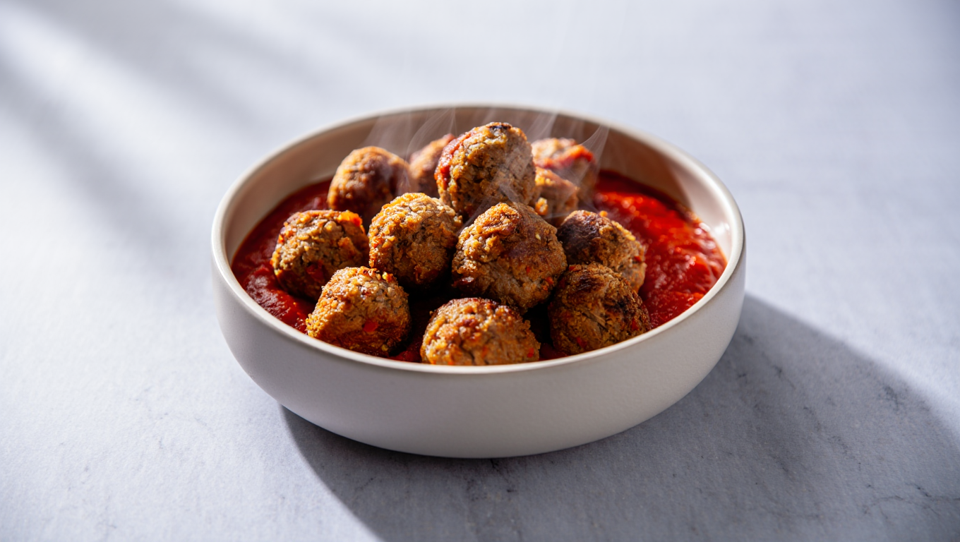 Air Fryer Crispy Meatballs