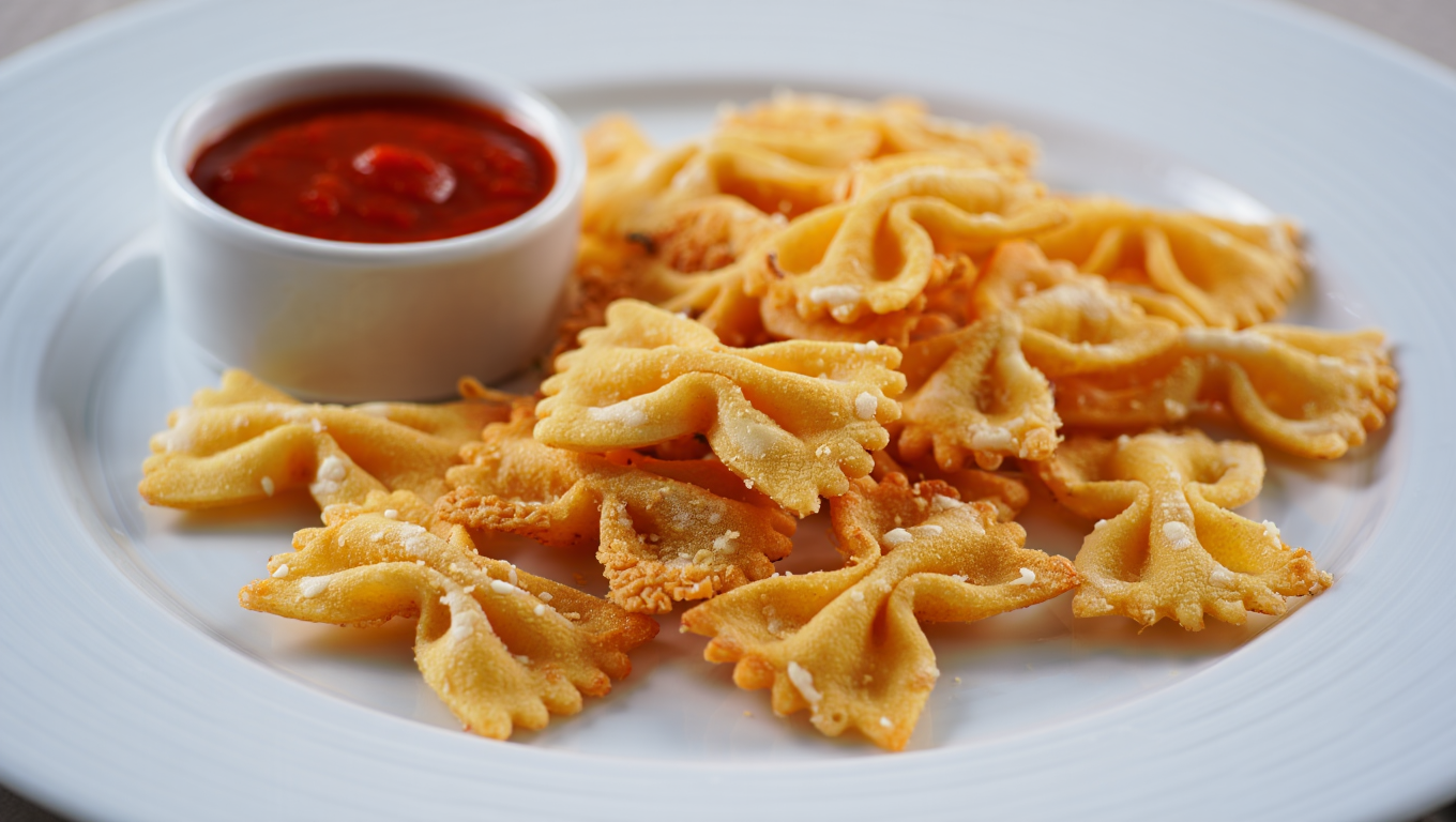 Air Fryer Crispy Pasta Chips