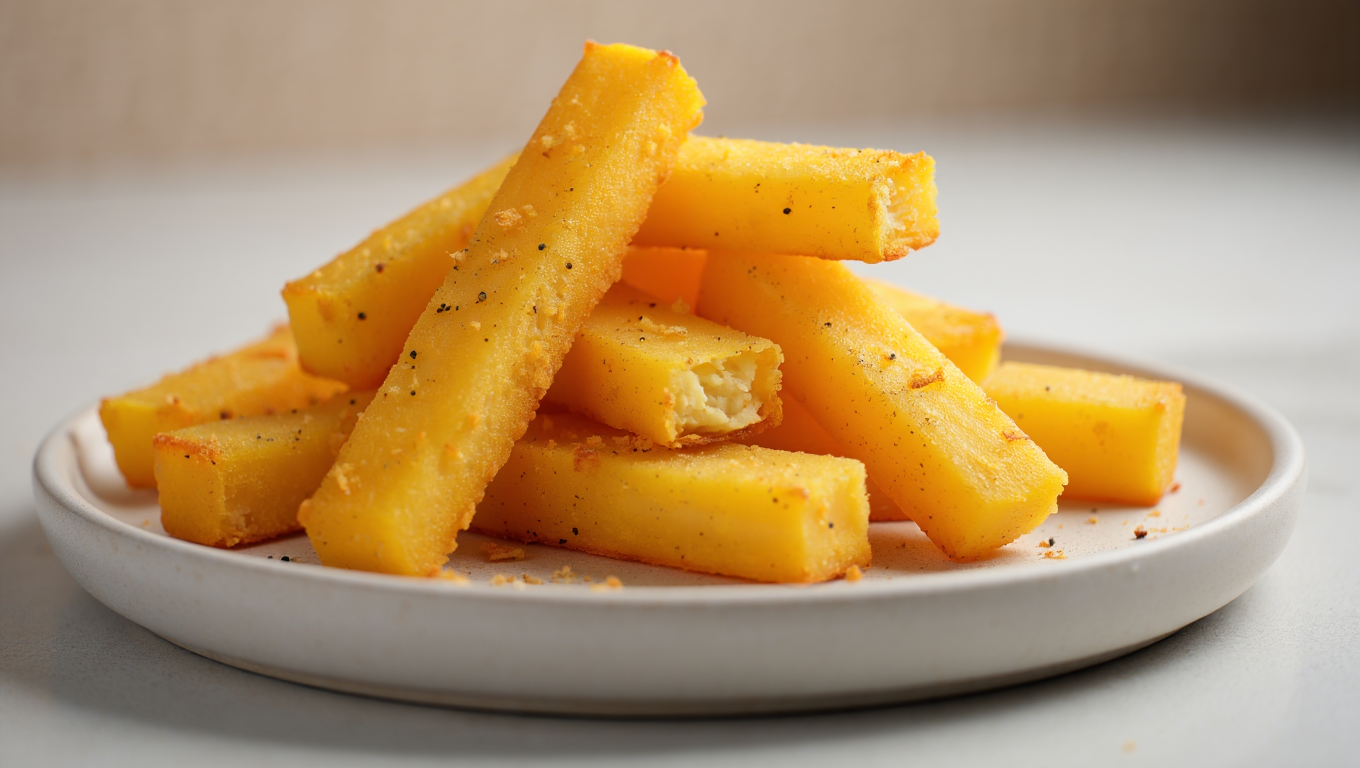 Air Fryer Crispy Polenta Fries