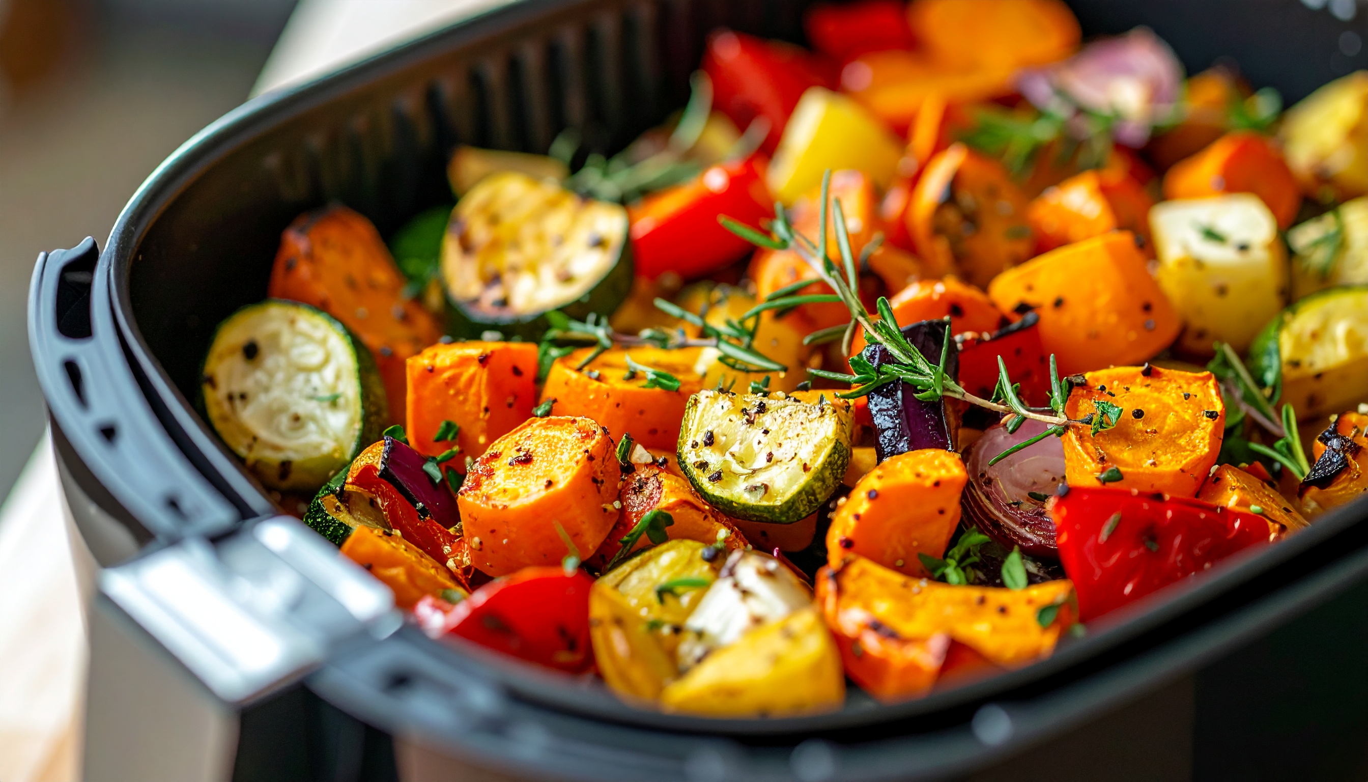 Air Fryer Crispy Roasted Veggies