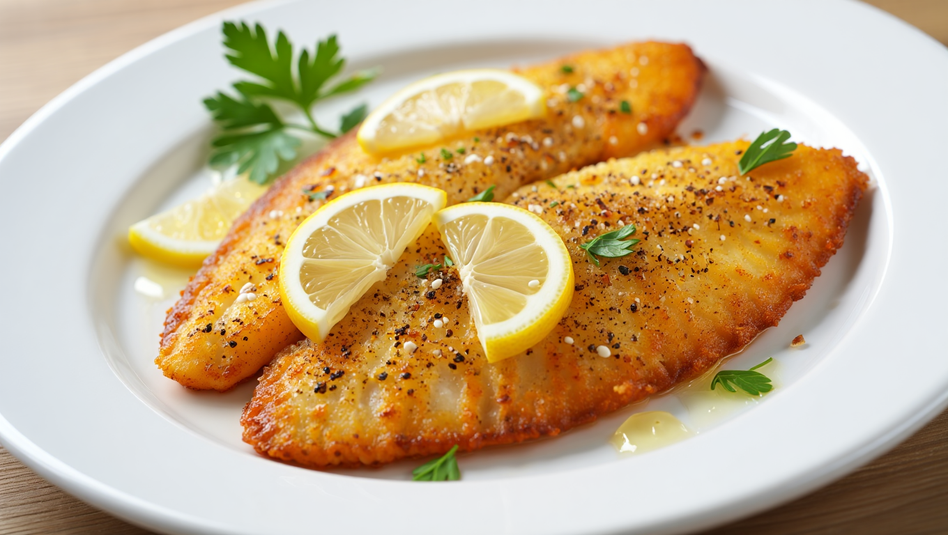 Air Fryer Lemon Pepper Tilapia