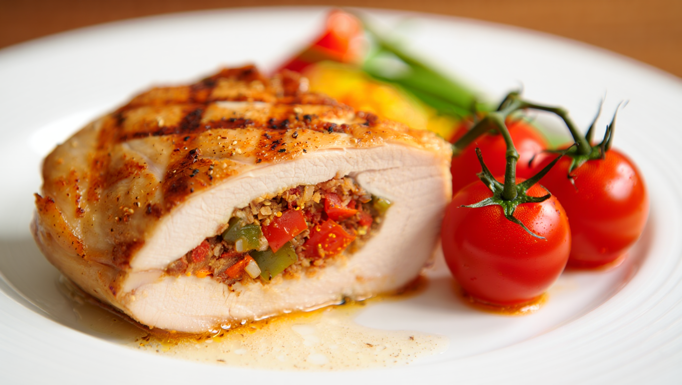 Air Fryer Mexican Stuffed Chicken Breasts