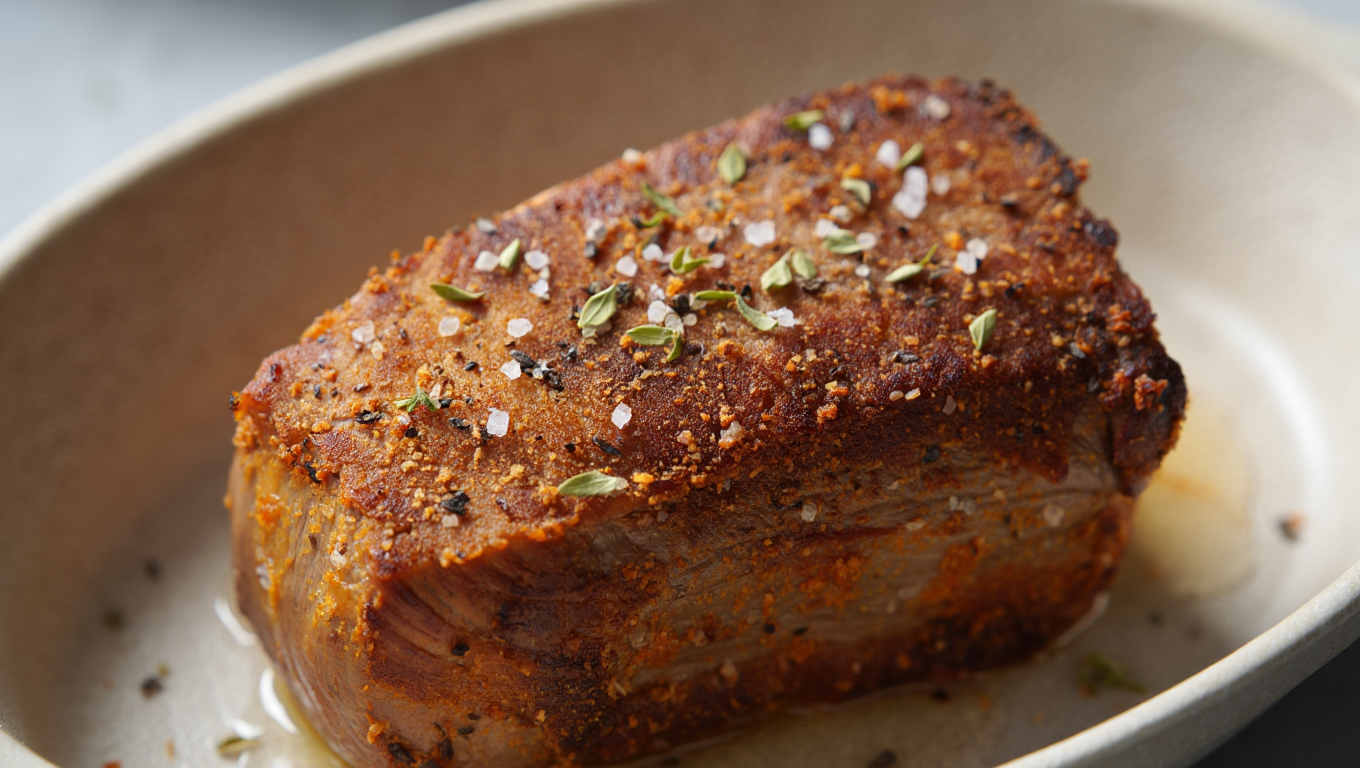 Air Fryer Perfectly Seasoned Beef Tenderloin