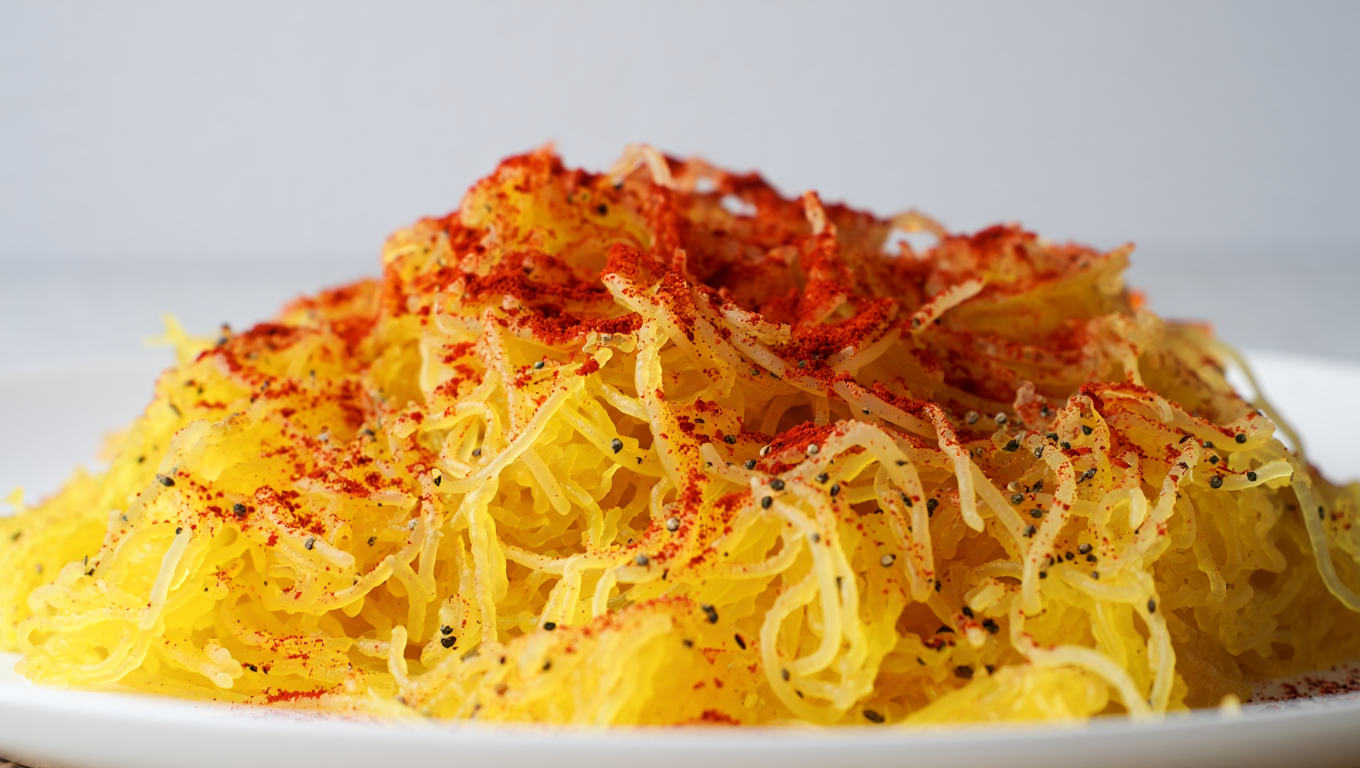Air Fryer Smoked Paprika Spaghetti Squash