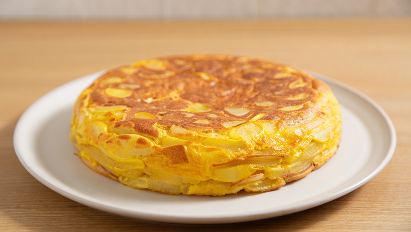 Air Fryer Vegetarian Spanish Tortilla