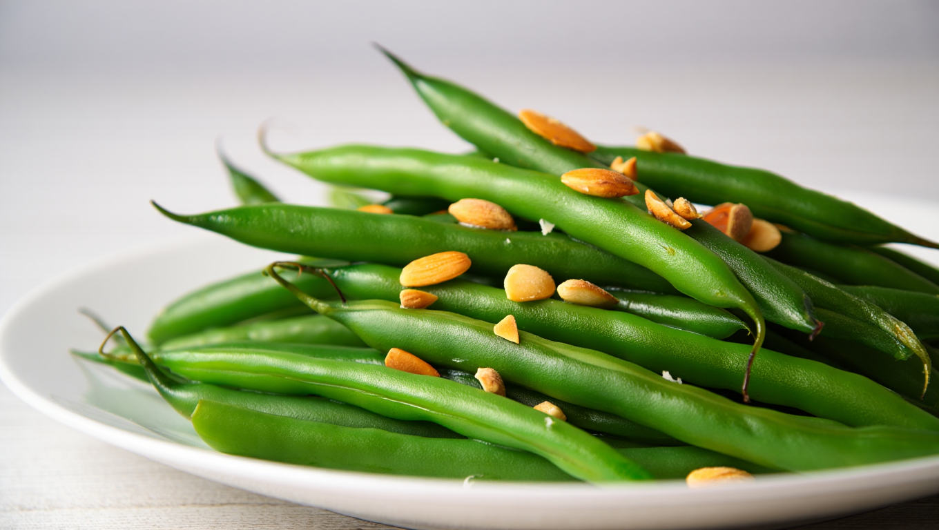 Almond Butter Green Beans