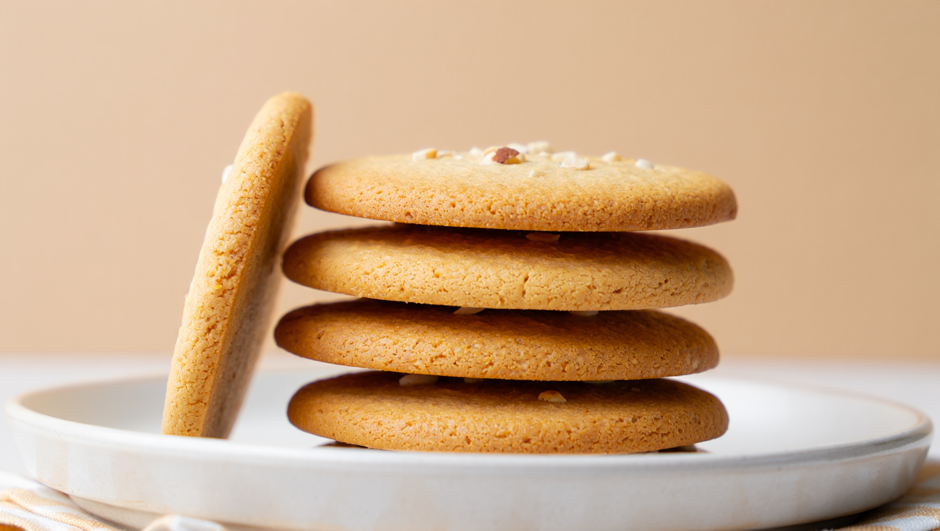 Almond Cinnamon Butter Cookies