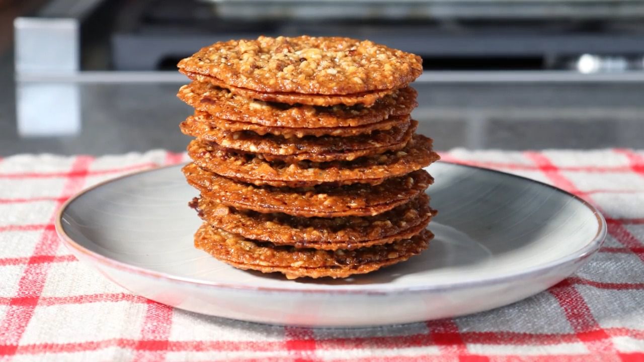 Almond Honey Florentines
