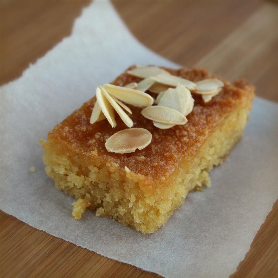 Almond Lemon Polenta Cake