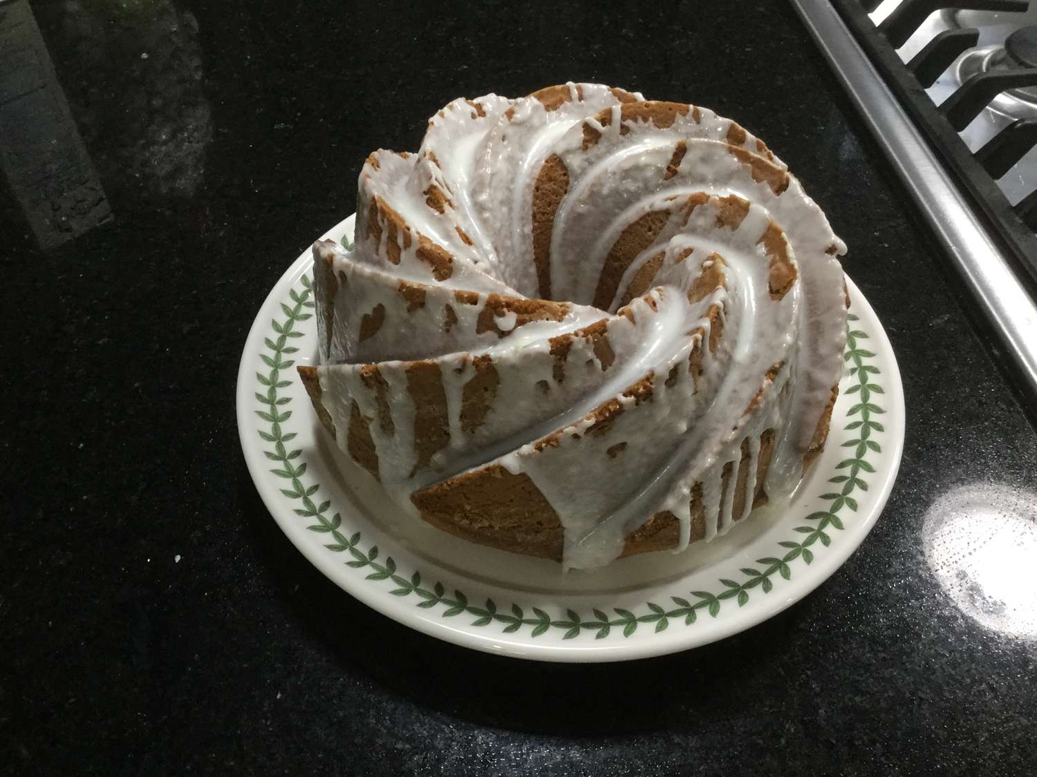 Almond Poppy Seed Bundt Cake