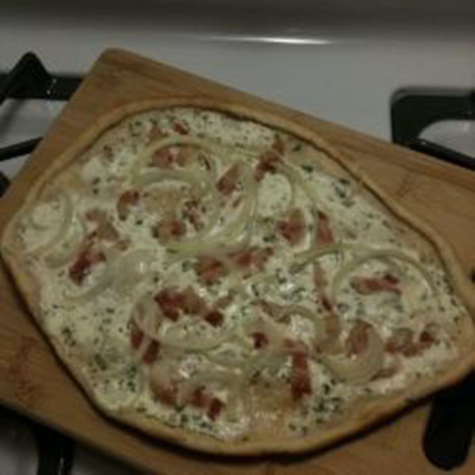 Alsatian Tarte Flambee