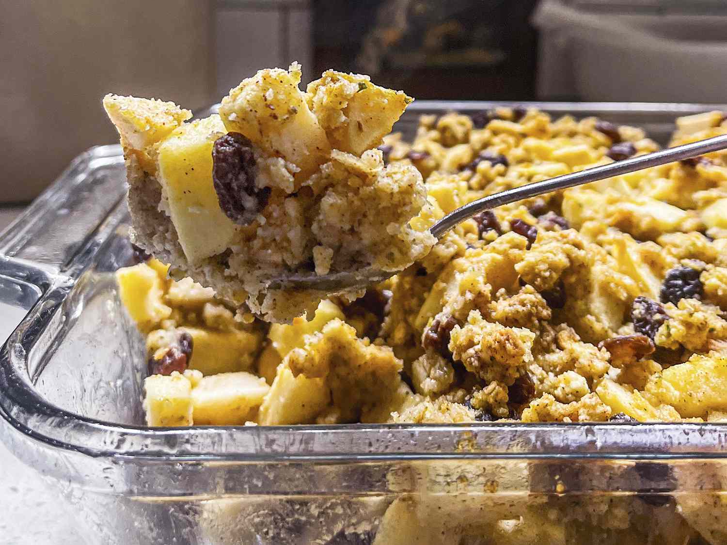 Apple and Raisin Turkey Stuffing