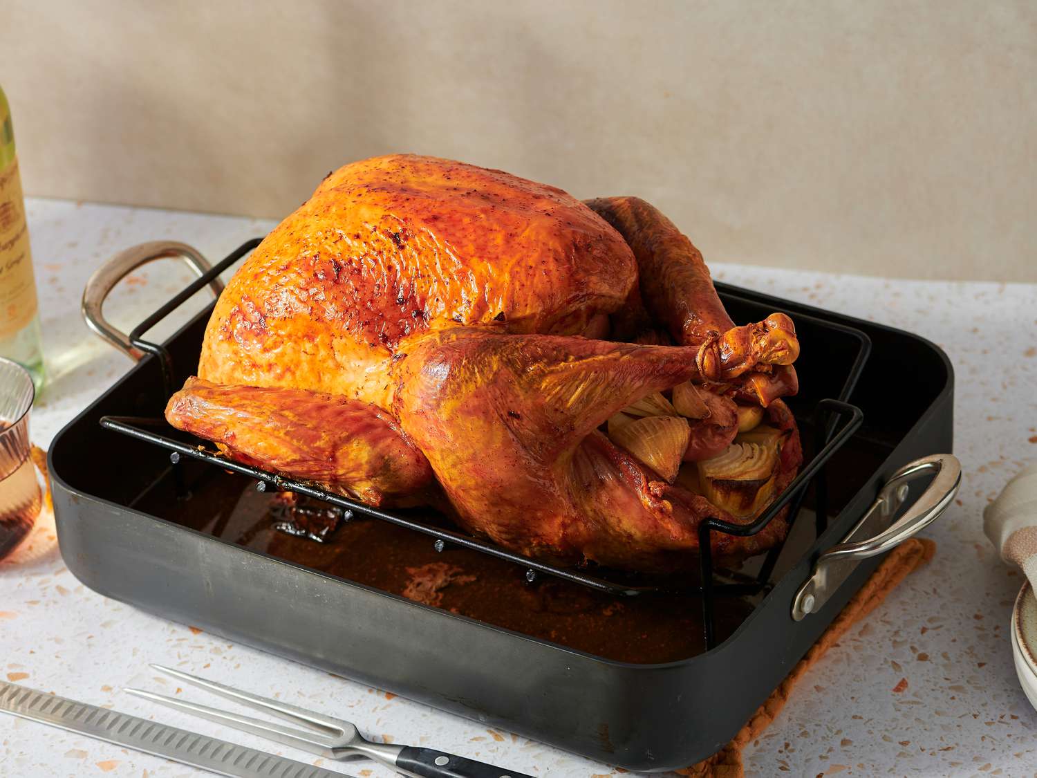 Apple Brined Thanksgiving Turkey