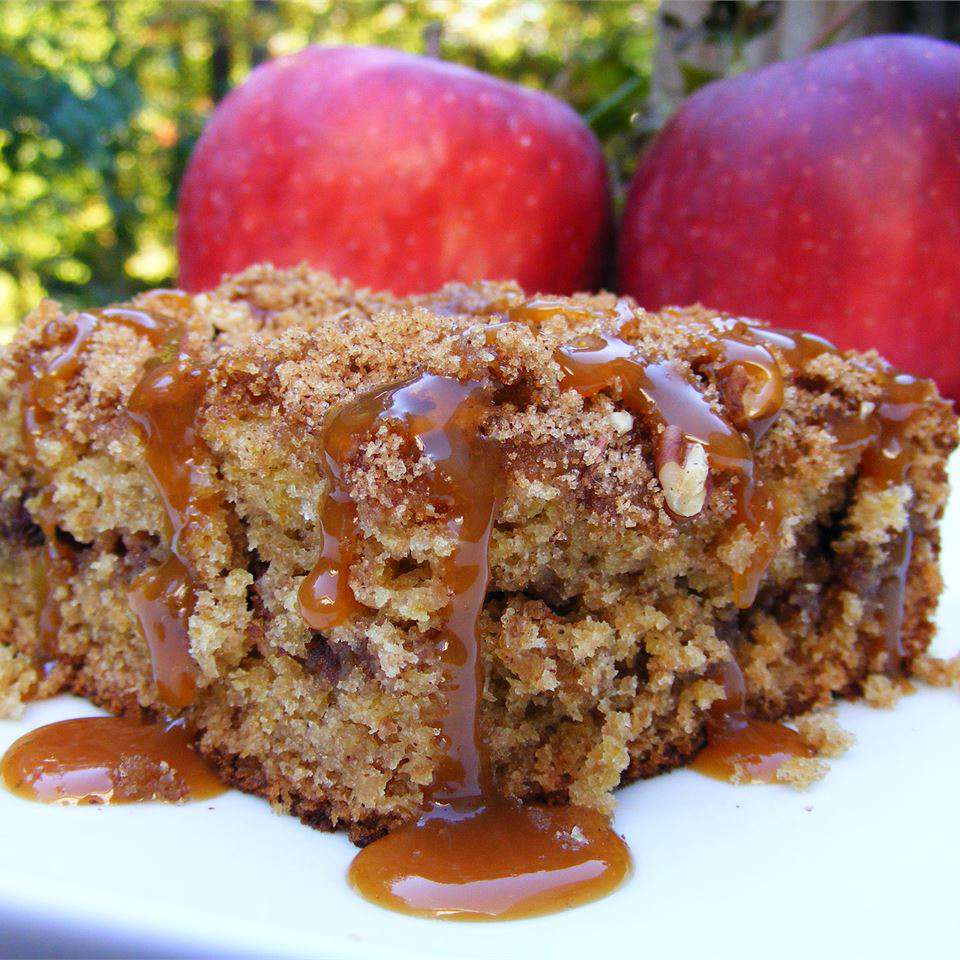 Apple Butter Pecan Spice Cake