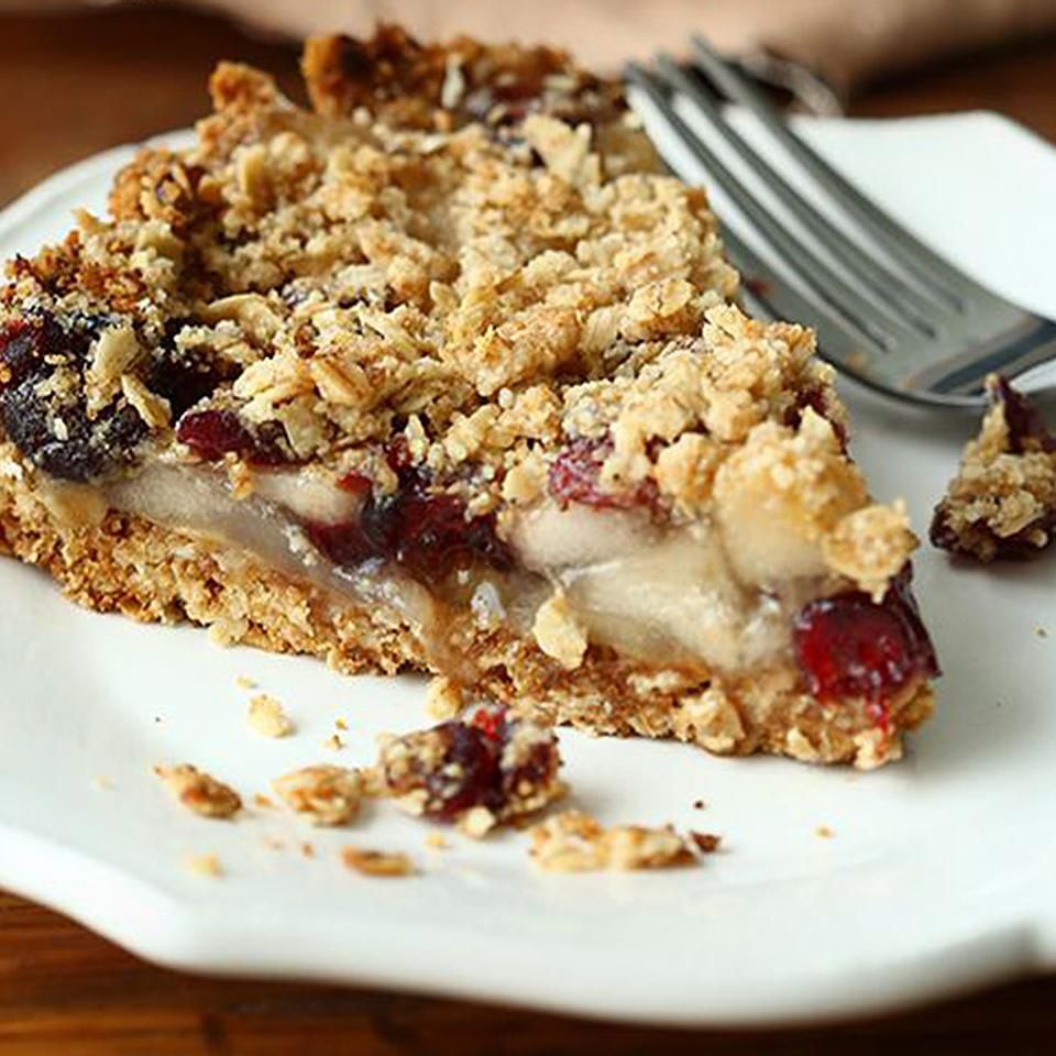 Apple Cranberry Crumble Pie