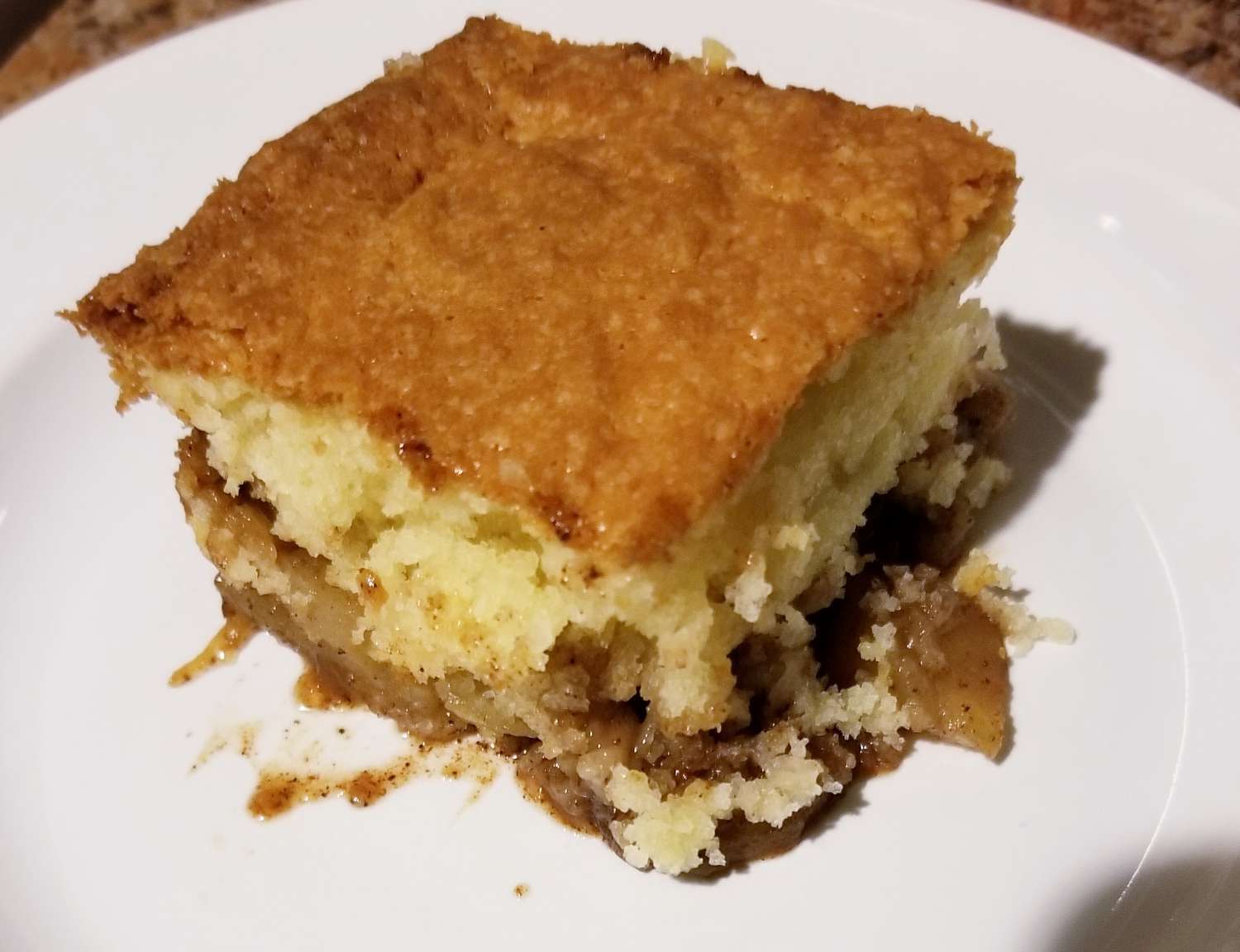 Apple Crumble Cobbler