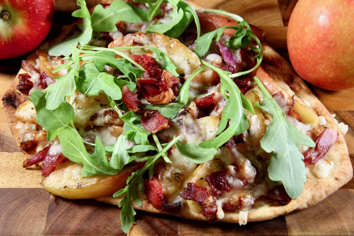 Apple Naan Flatbread