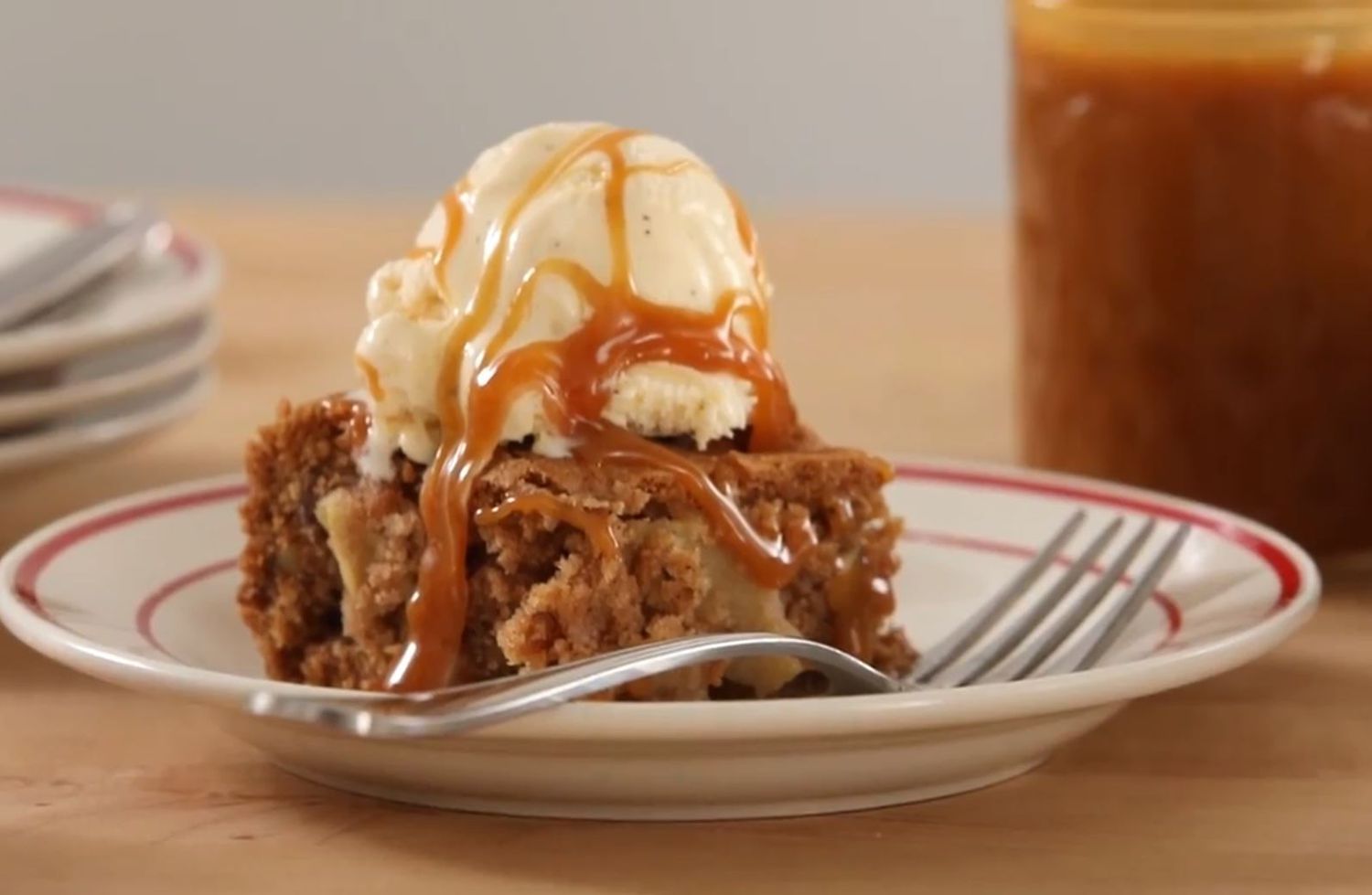 Apple Walnut Cake