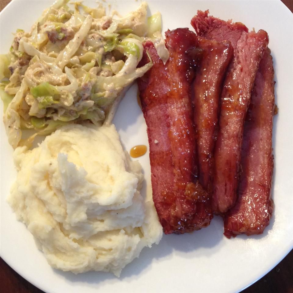 Apricot Glazed Corned Beef