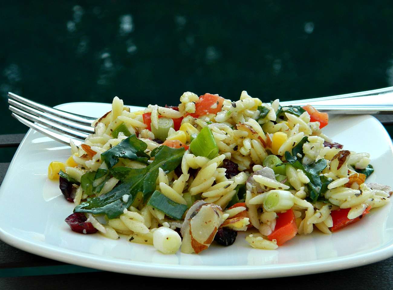 Arugula Orzo Salad