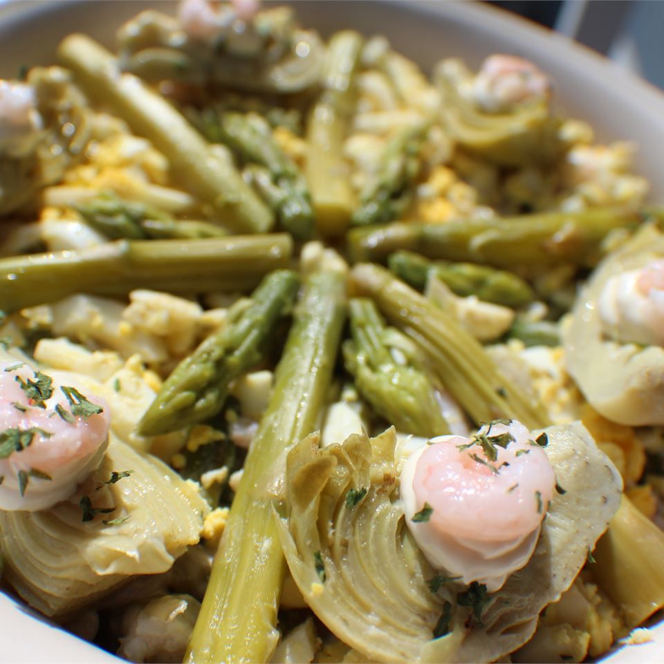 Asparagus and Shrimp Salad