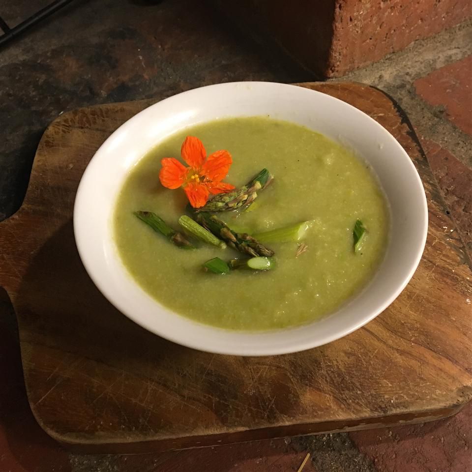 Asparagus Cauliflower Soup
