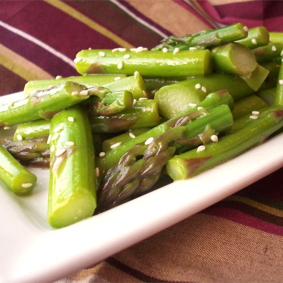 Asparagus Salad with Sesame Vinaigrette