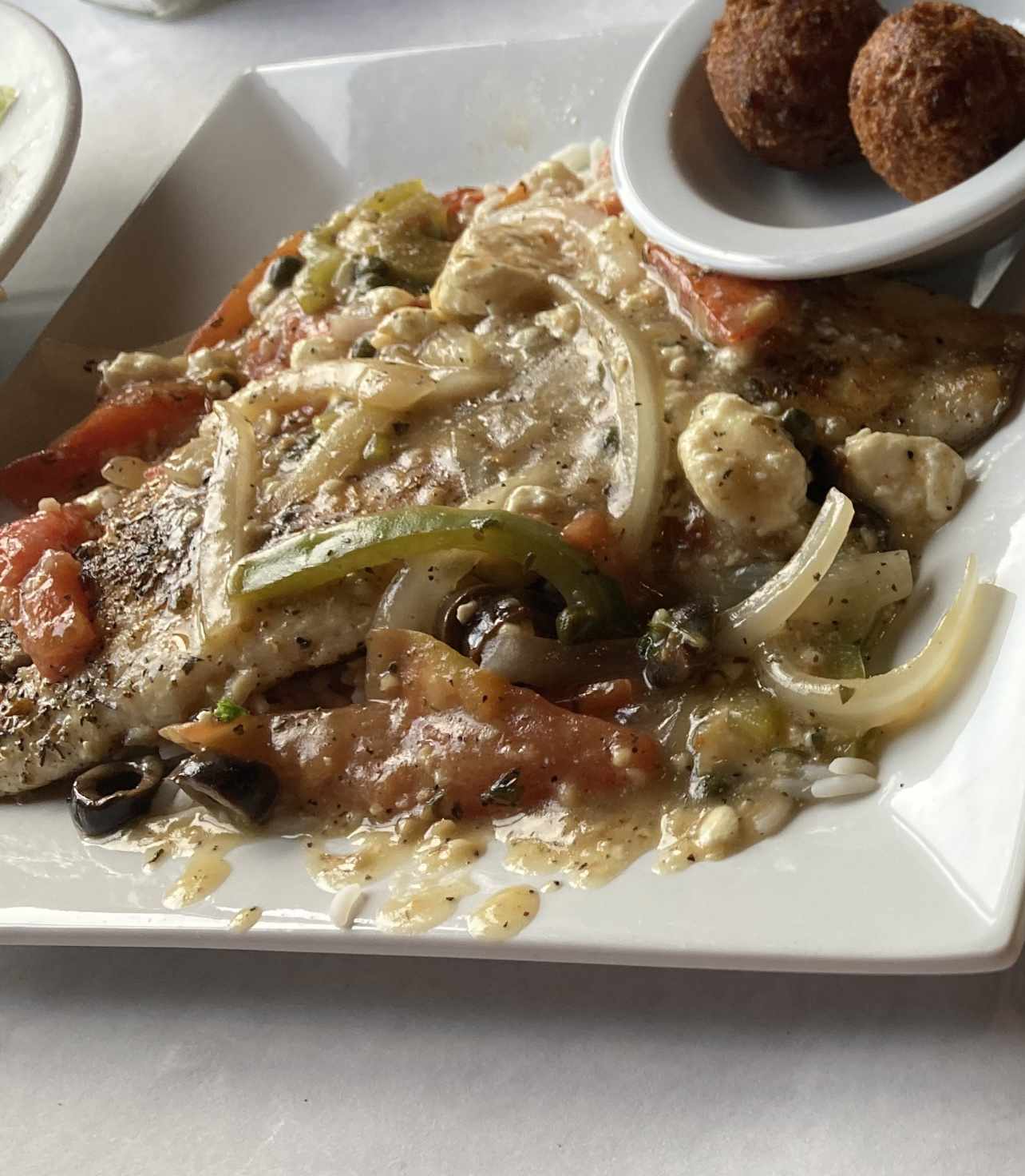 Athenian-Style Red Snapper