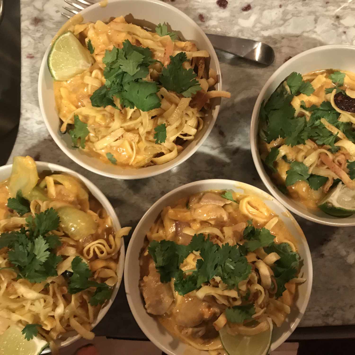 Authentic Thai Khao Soi Soup