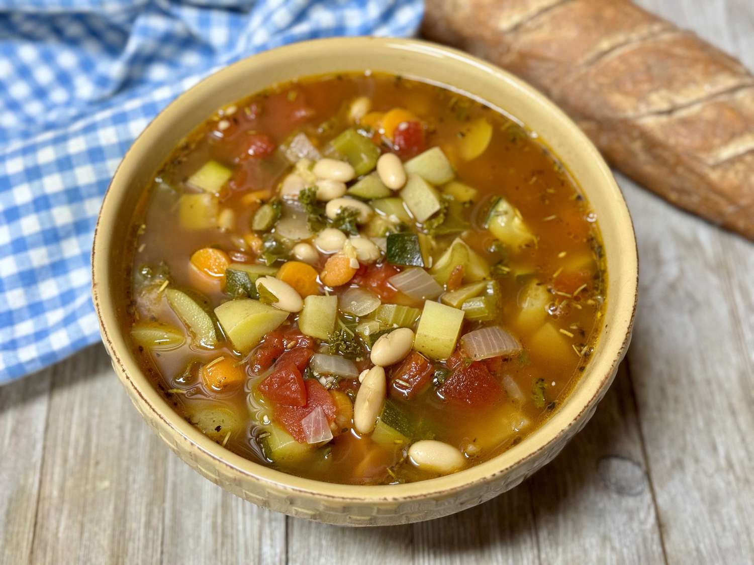 Autumn Minestrone Soup