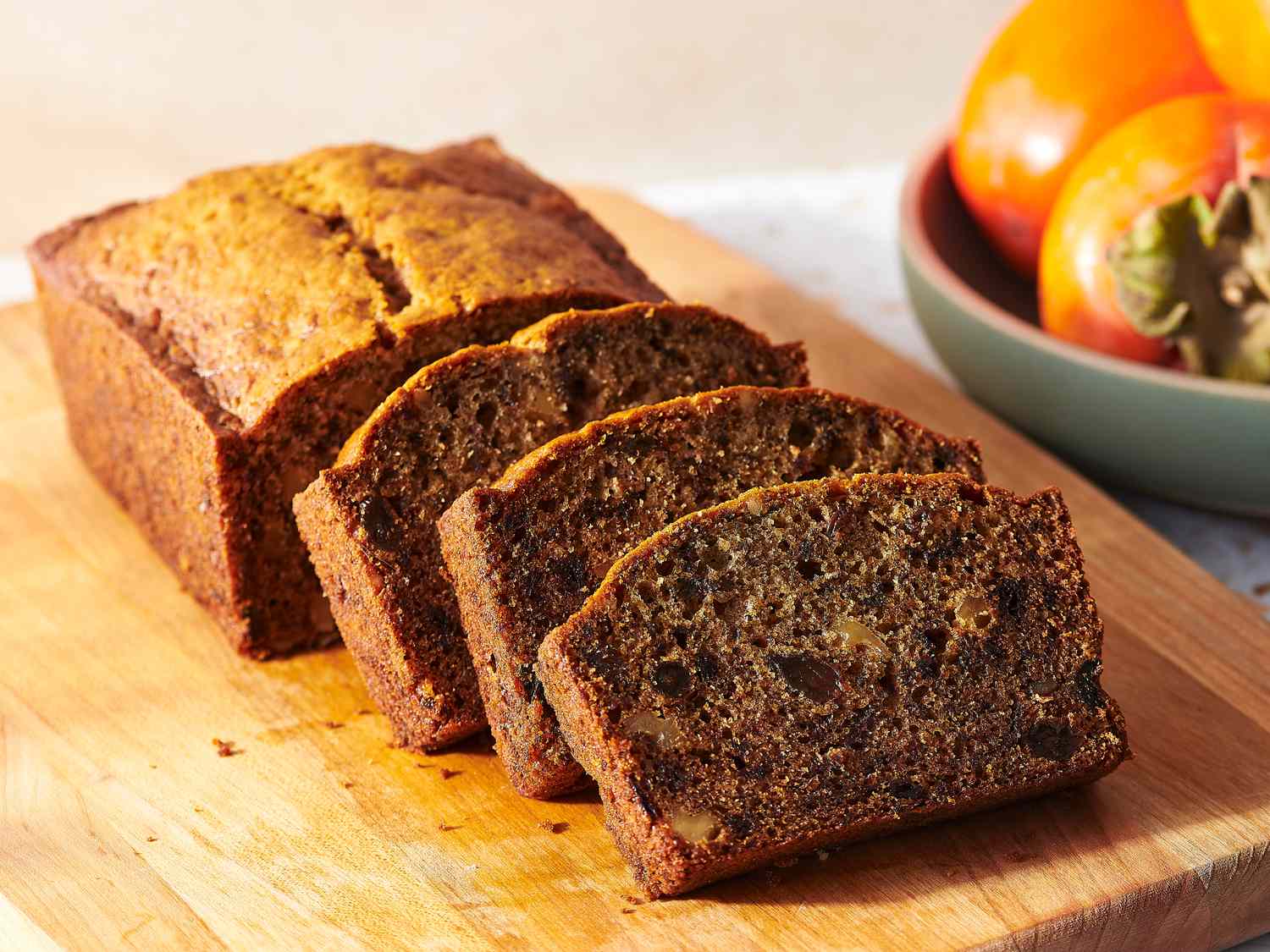 Autumn Persimmon Bread