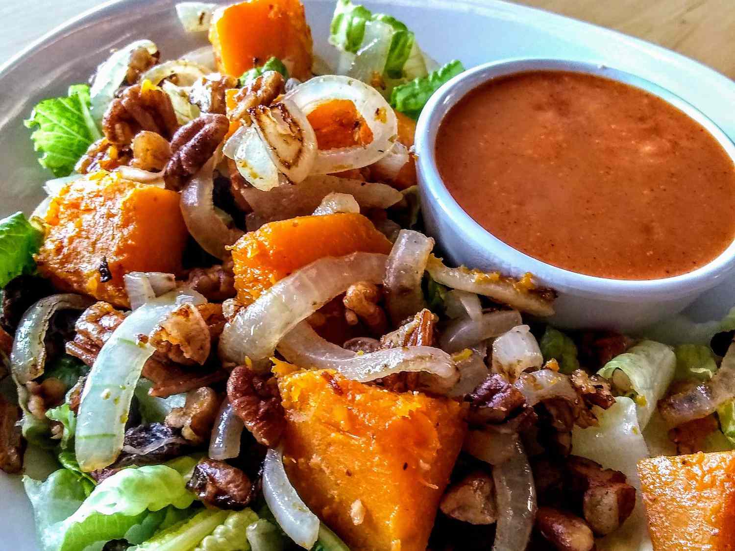 Autumn Roasted Butternut Squash Salad