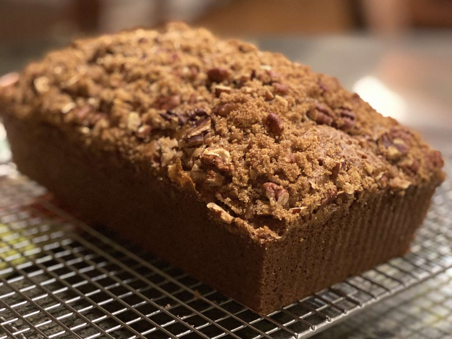 Autumn Spiced Applesauce Bread
