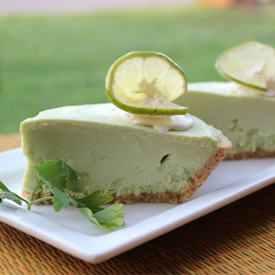 Avocado Lime Cheesecake Delight