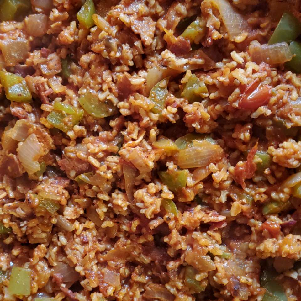 Bacon and Tomato Spanish Rice