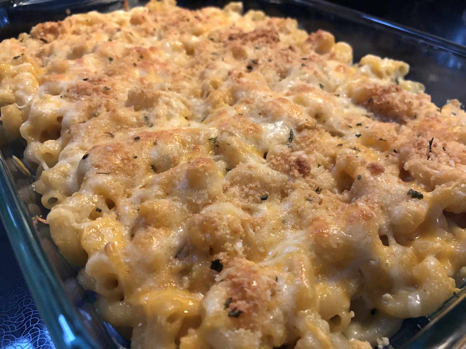 Bacon Baked Mac and Cheese
