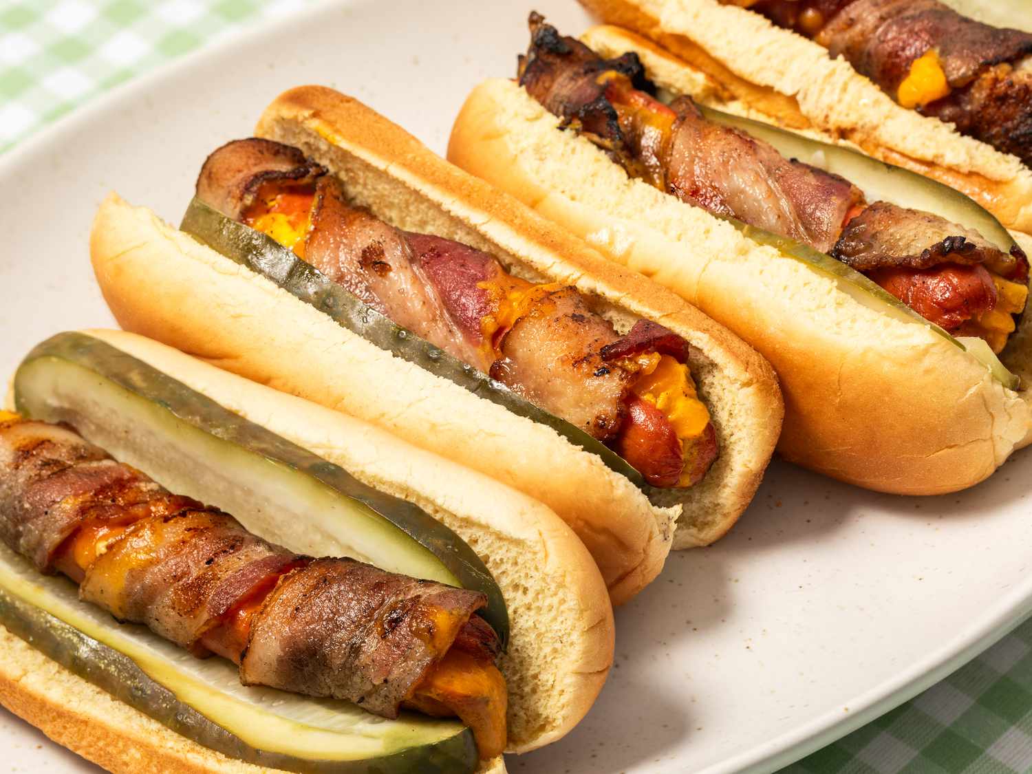 Bacon-Cheese Hot Dogs