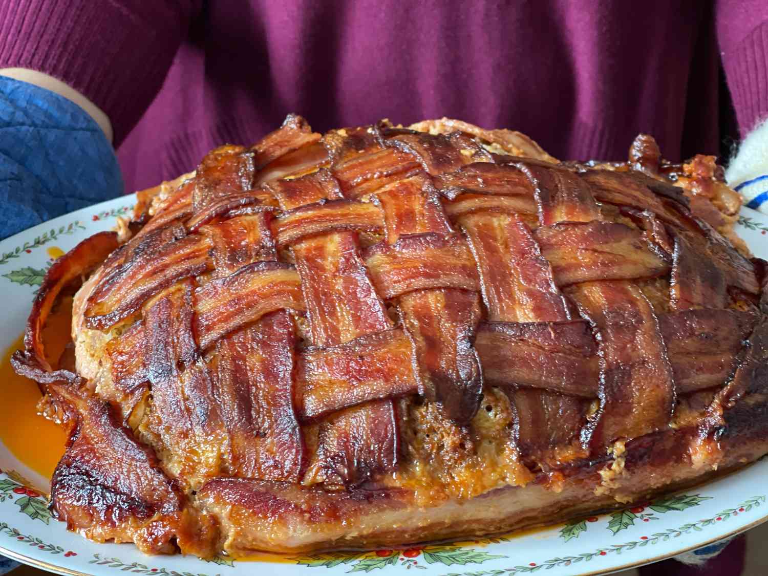 Bacon-Covered Meatloaf