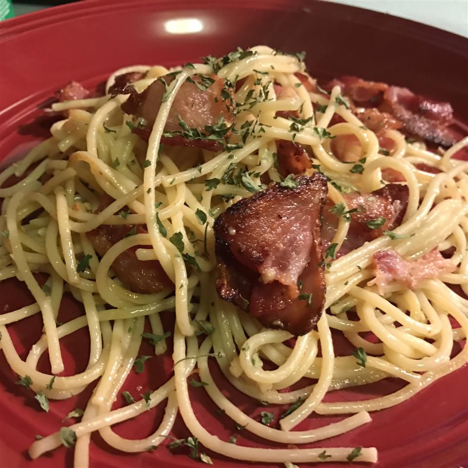 Bacon Spaghetti