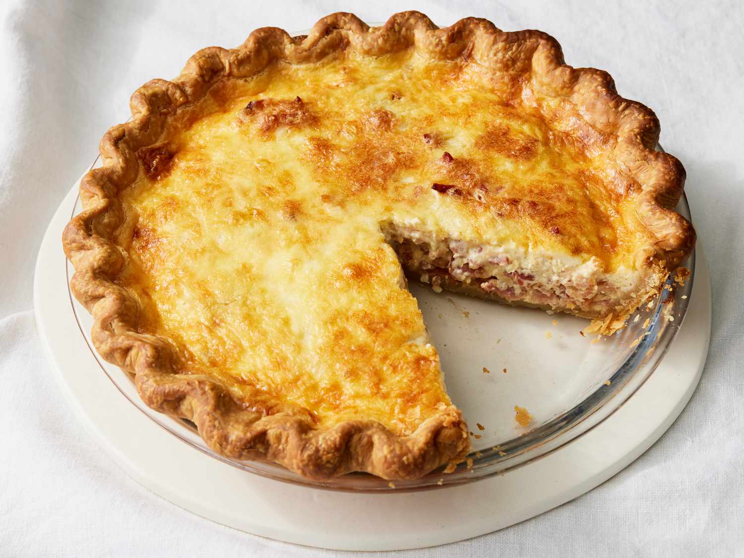 Bacon Swiss Quiche