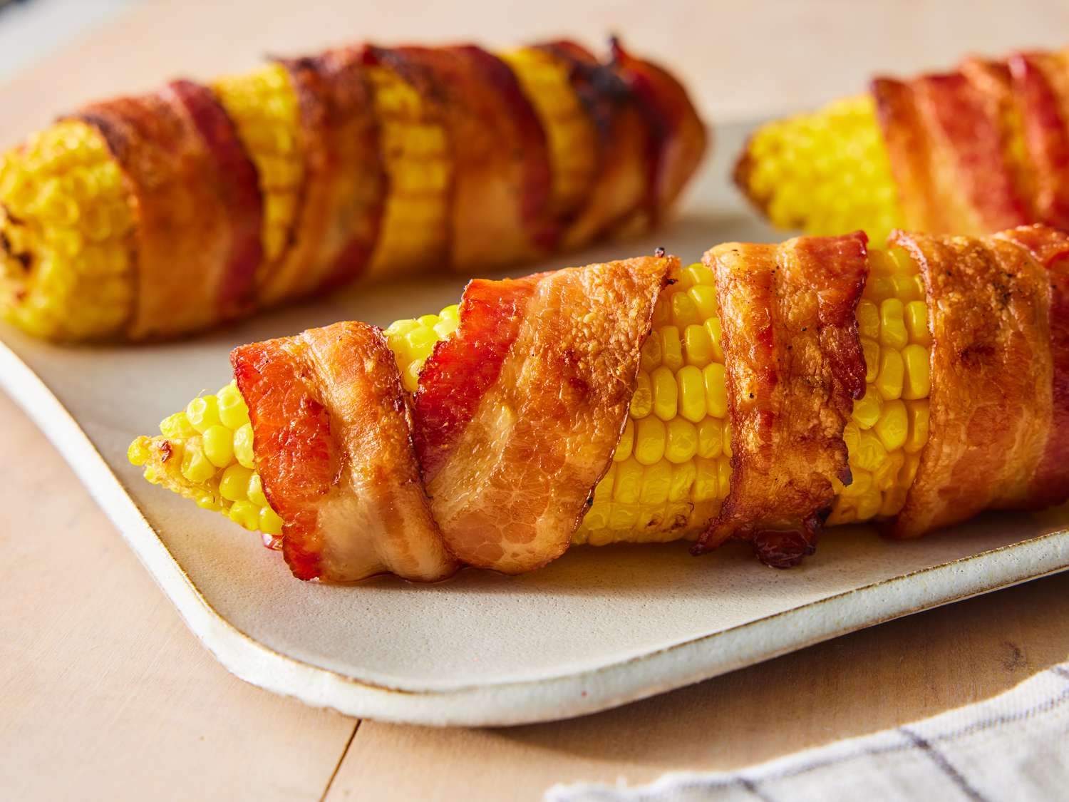 Bacon-Wrapped Grilled Corn