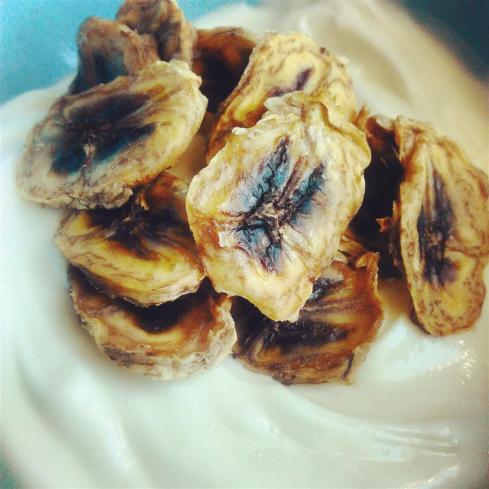 Baked Banana Chips