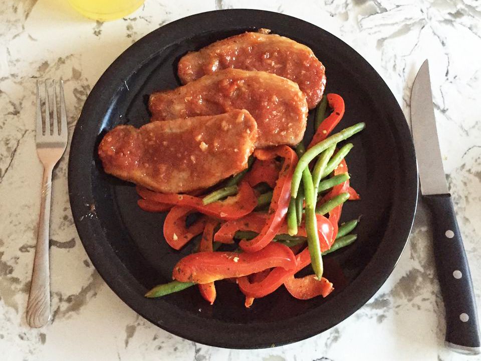 Baked BBQ Pork Chops