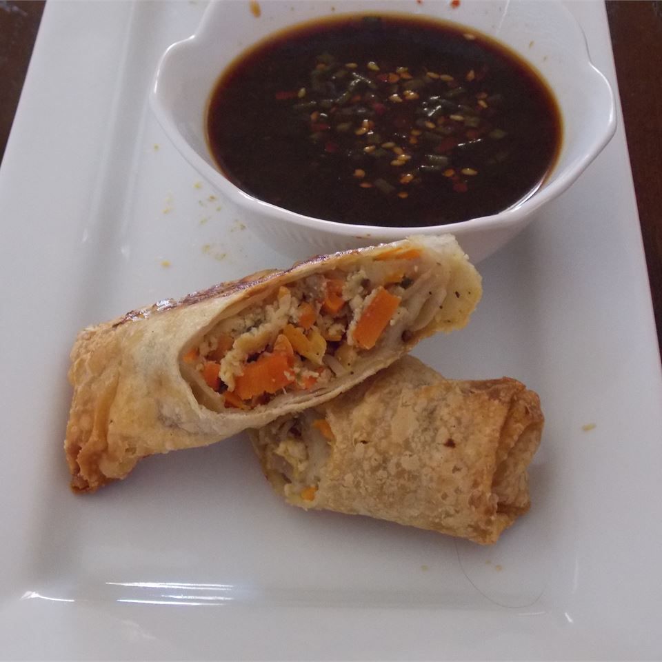 Baked Chicken Egg Rolls