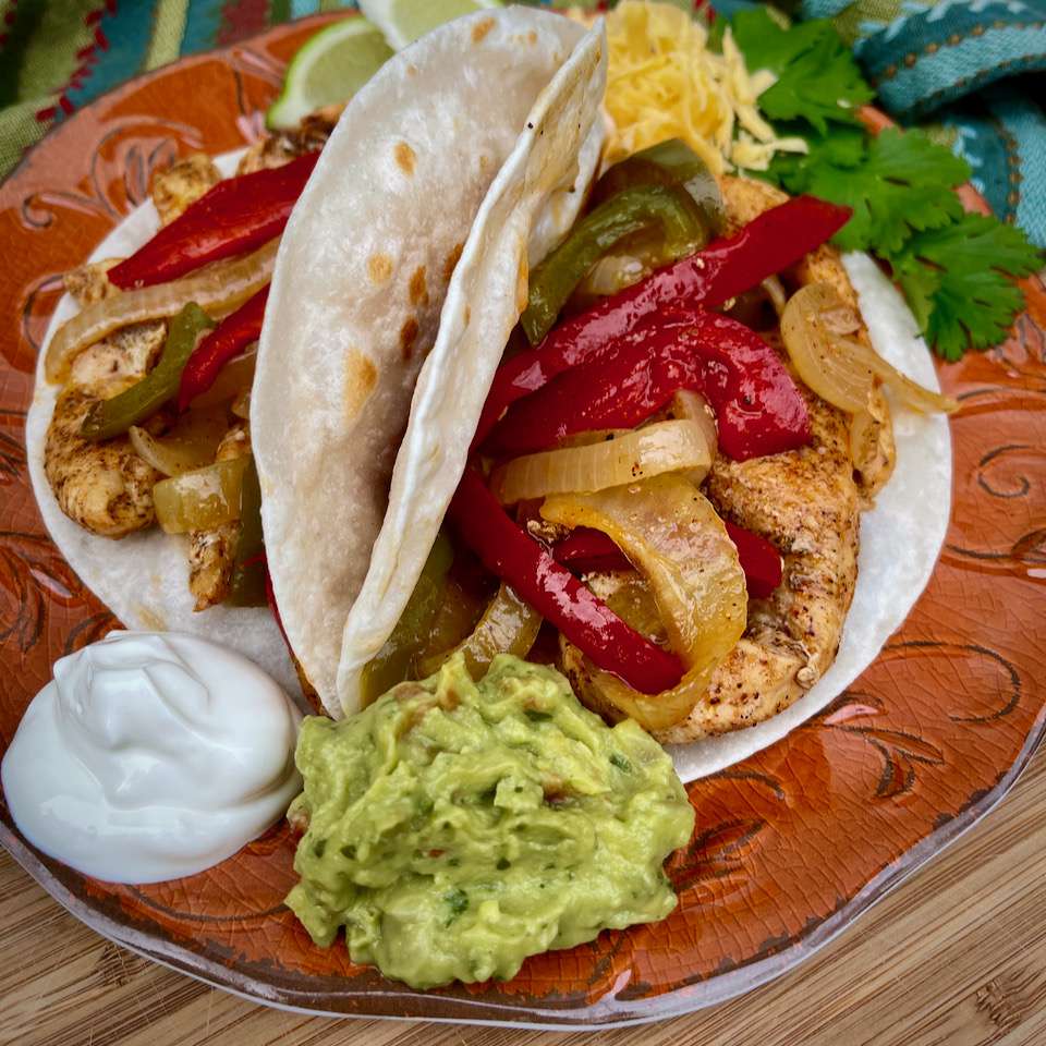 Baked Chicken Fajitas