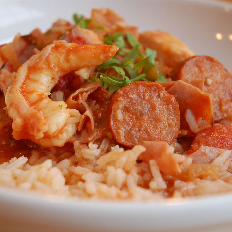 Baked Creole Jambalaya