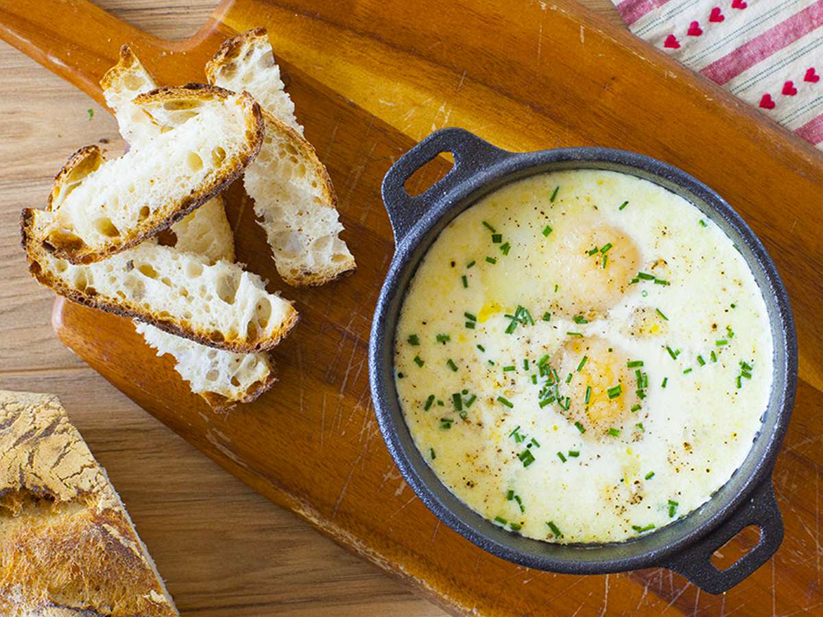 Baked Eggs en Cocotte